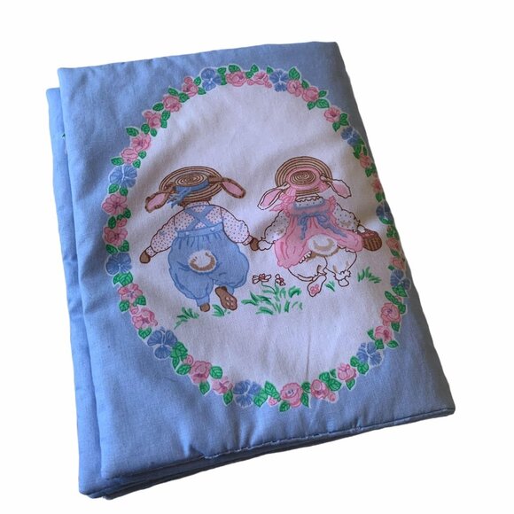 Vintage Julie's Journey Pastel Woodland Creatures Cloth Book - Picture 4 of 6